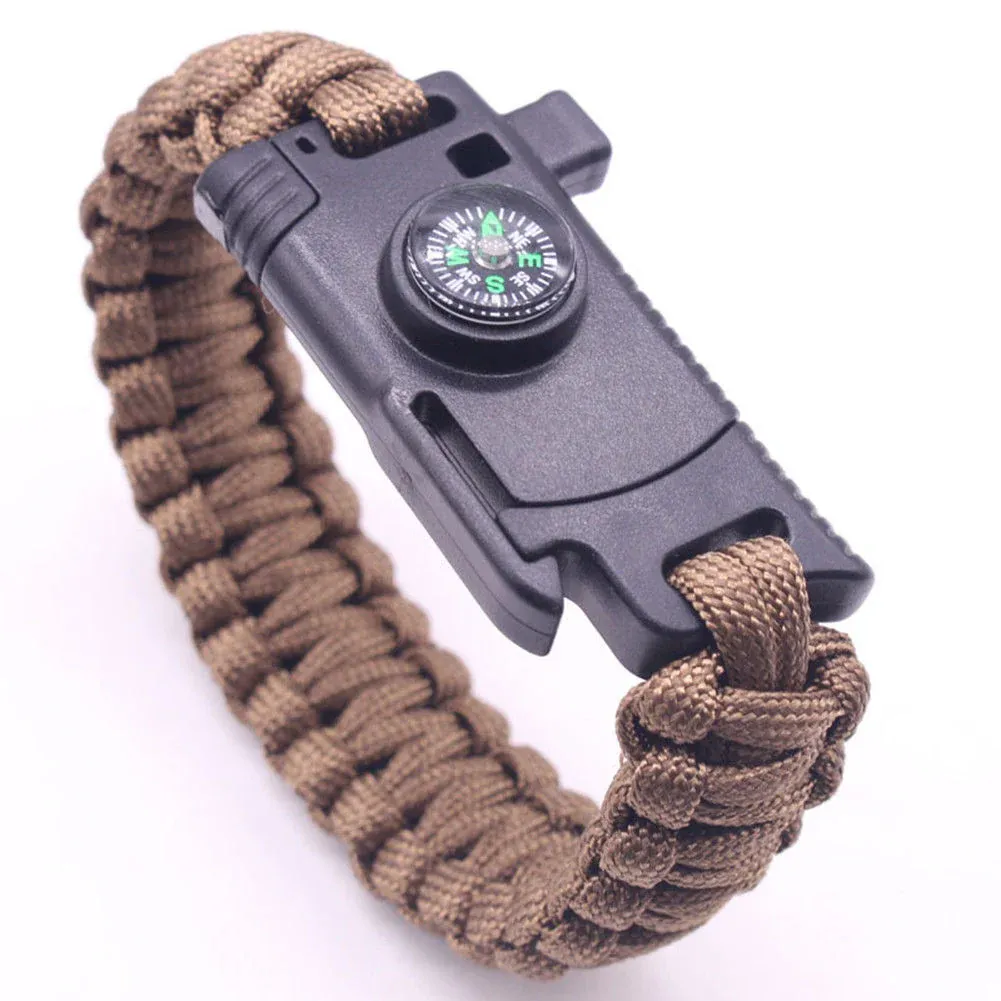 Umbrella rope bracelet knife wild wild cutting knife extreme adventure camping hiking survival umbrella rope hand rope - Image 3
