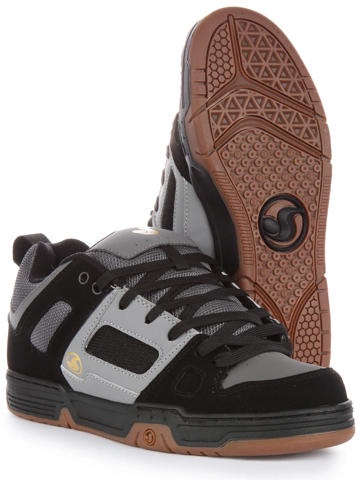 Dvs Gambol In Black Grey For Men - Image 5