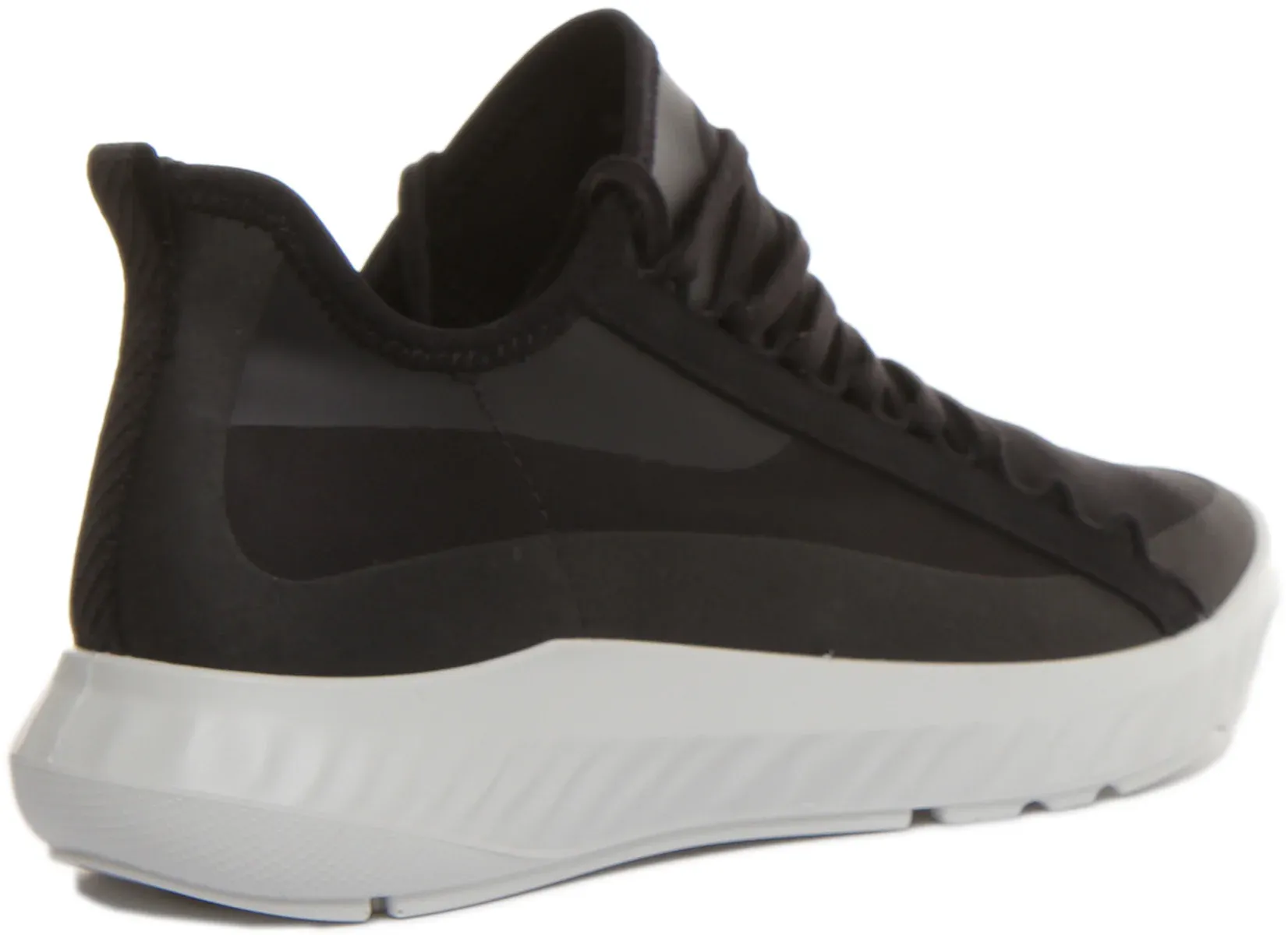 Ecco St.1 Lite In Black White For Women - Image 3