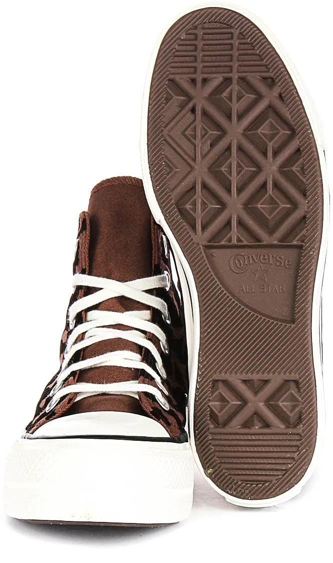 Converse Chuck 70 Leopard Remix A12351C In Brown Black - Image 5