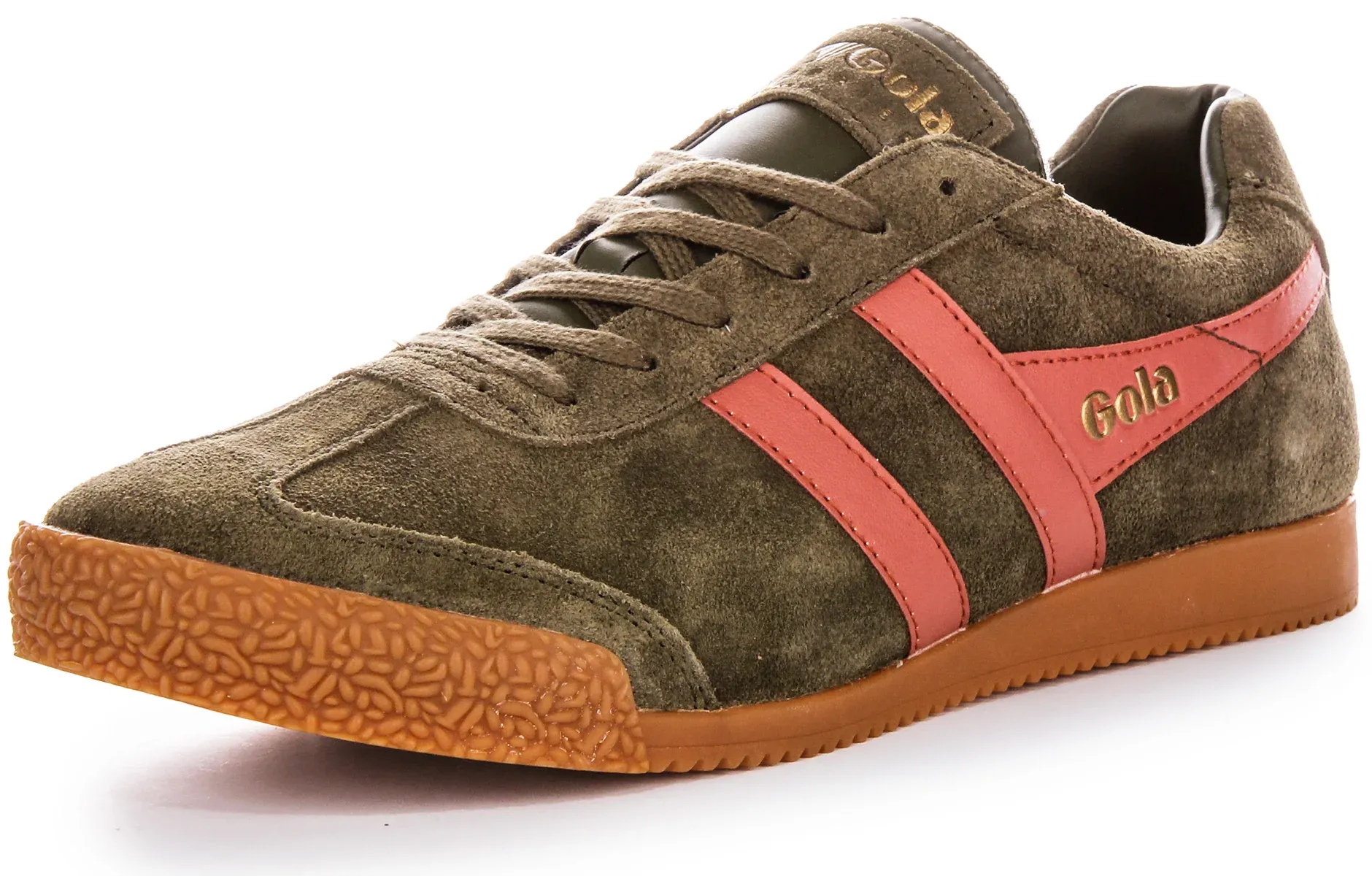 Gola Classics Harrier In Khaki Orange For Men - Image 6