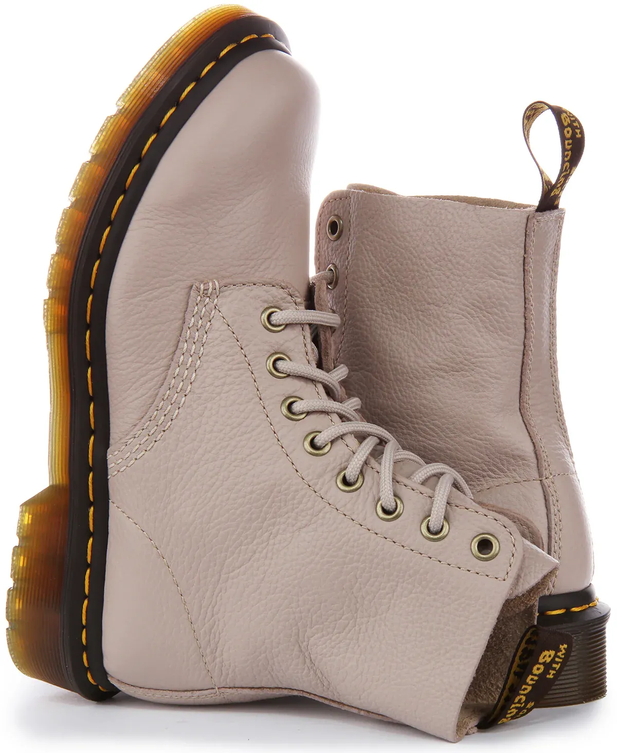 Dr Martens 1460 Pascal In Taupe For Women - Image 4