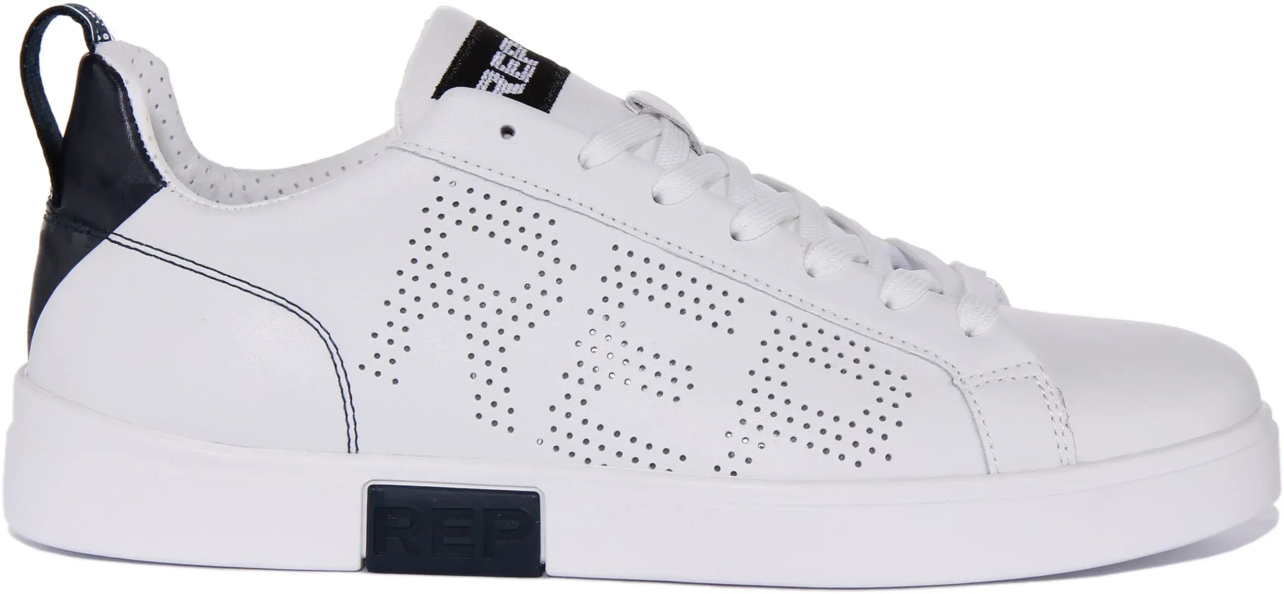 Replay Polaris Perf In White Navy For Men - Image 2